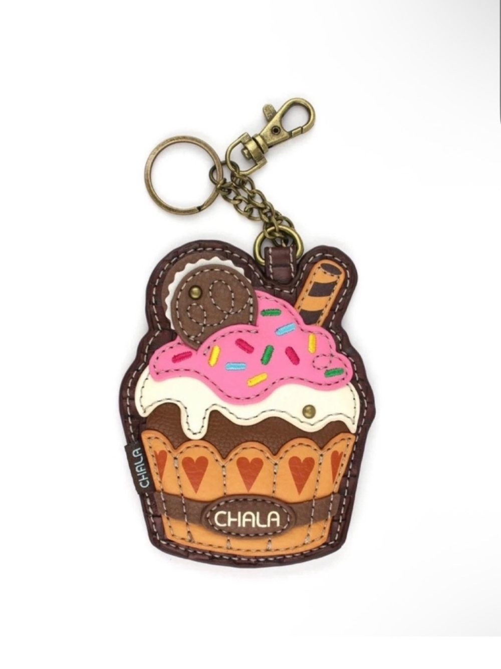 Chala Cupcake Bag Charm/Coin Purse